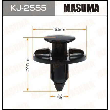 Клипса пластиковая Masuma, KJ-2555