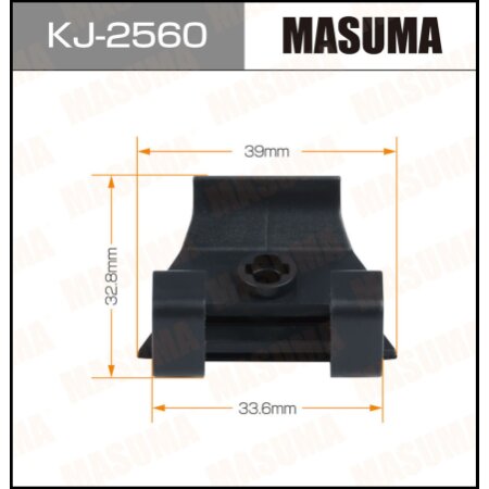 Клипса пластиковая Masuma, KJ-2560