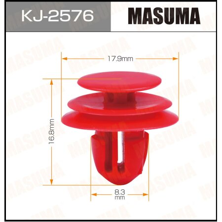 Клипса пластиковая Masuma, KJ-2576