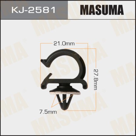 Клипса пластиковая Masuma, KJ-2581