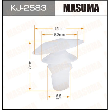Клипса пластиковая Masuma, KJ-2583