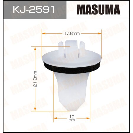 Клипса пластиковая Masuma, KJ-2591