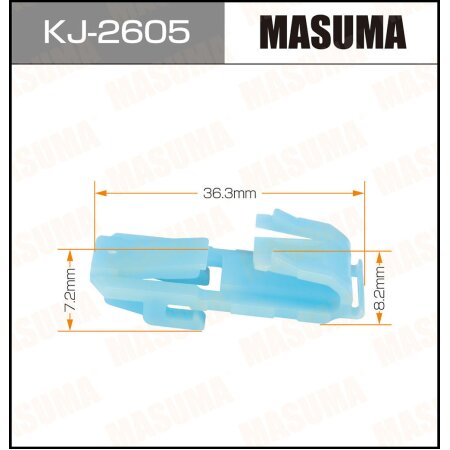 Клипса пластиковая Masuma, KJ-2605