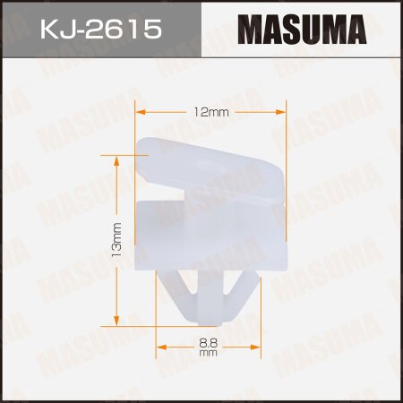 Клипса пластиковая Masuma, KJ-2615
