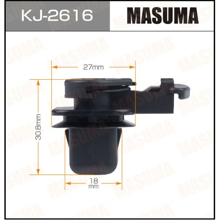 Клипса пластиковая Masuma, KJ-2616