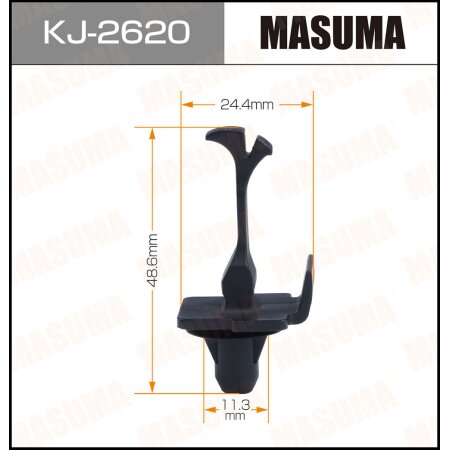 Клипса пластиковая Masuma, KJ-2620