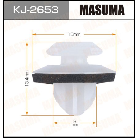Клипса пластиковая Masuma, KJ-2653