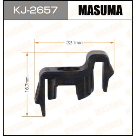 Клипса пластиковая Masuma, KJ-2657