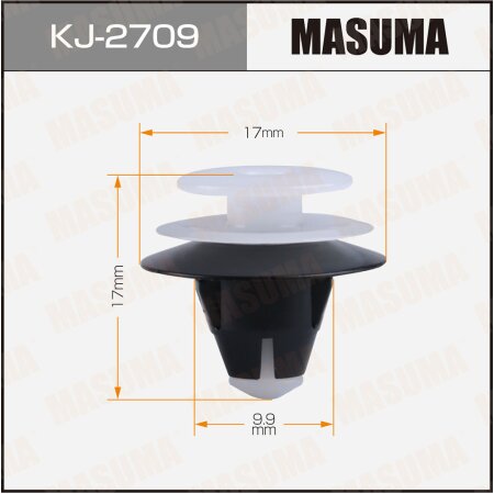 Клипса пластиковая Masuma, KJ-2709