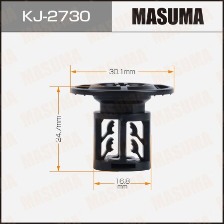 Клипса пластиковая Masuma, KJ-2730