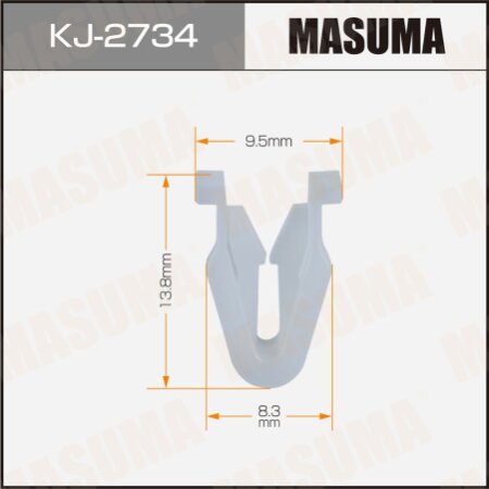 Клипса пластиковая Masuma, KJ-2734