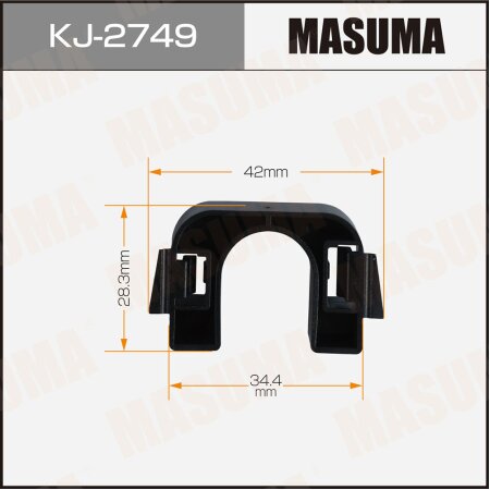 Клипса пластиковая Masuma, KJ-2749