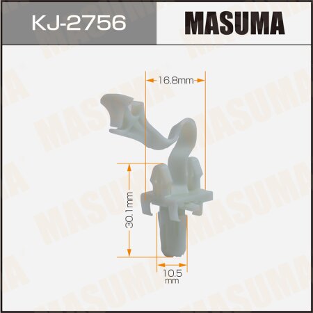 Клипса пластиковая Masuma, KJ-2756