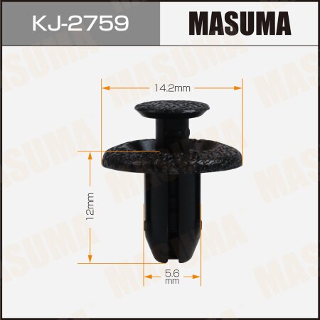 Клипса пластиковая Masuma, KJ-2759