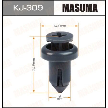 Клипса пластиковая Masuma, KJ-309