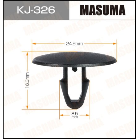 Клипса пластиковая Masuma, KJ-326