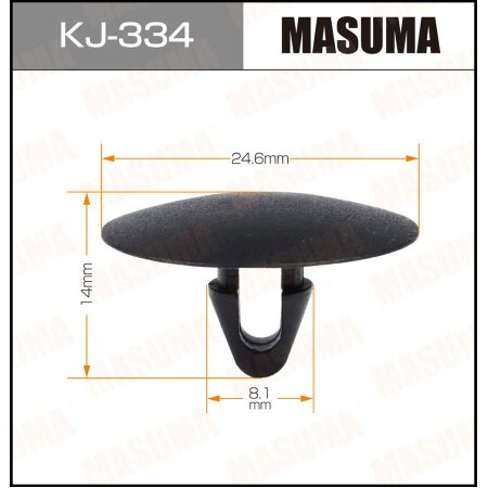Клипса пластиковая Masuma, KJ-334