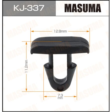 Клипса пластиковая Masuma, KJ-337