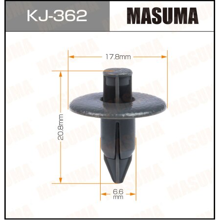 Клипса пластиковая Masuma, KJ-362