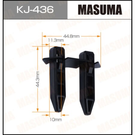 Клипса пластиковая Masuma, KJ-436