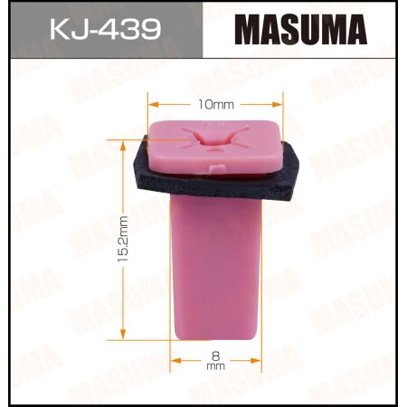 Клипса пластиковая Masuma, KJ-439