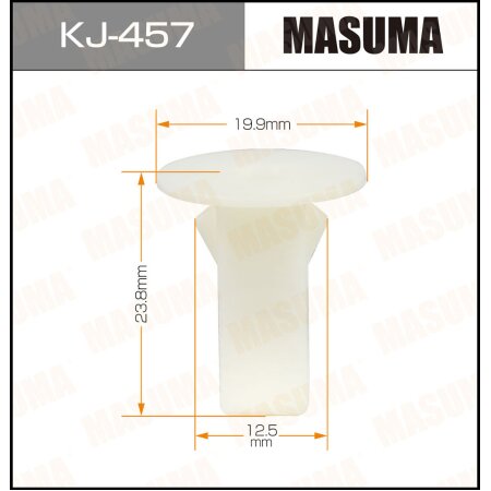 Клипса пластиковая Masuma, KJ-457