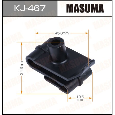 Клипса пластиковая Masuma, KJ-467