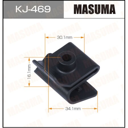 Клипса пластиковая Masuma, KJ-469