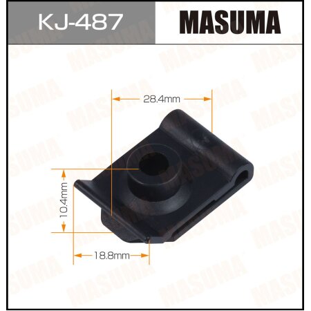Клипса пластиковая Masuma, KJ-487