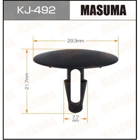 Клипса пластиковая Masuma, KJ-492