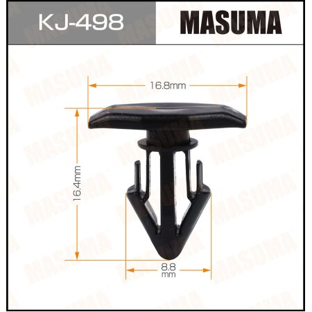 Клипса пластиковая Masuma, KJ-498