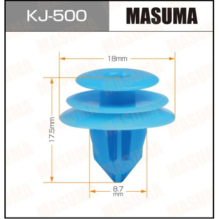 Клипса пластиковая Masuma, KJ-500