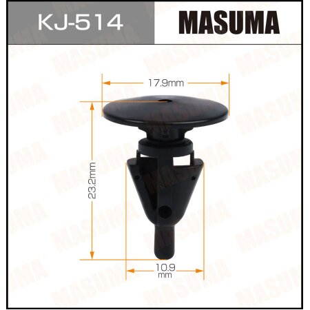 Клипса пластиковая Masuma, KJ-514