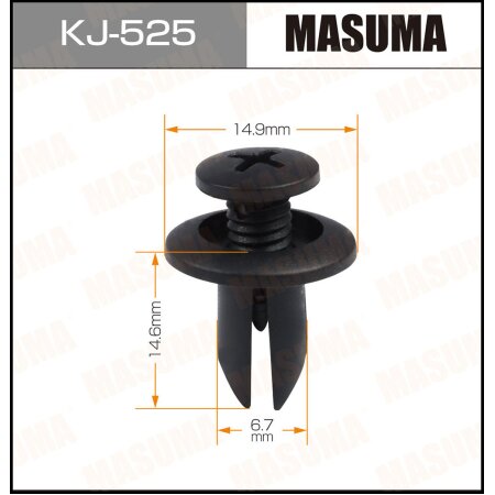 Клипса пластиковая Masuma, KJ-525