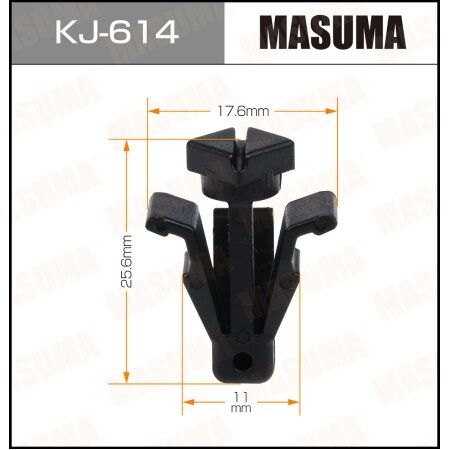 Клипса пластиковая Masuma, KJ-614