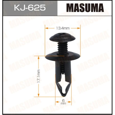 Клипса пластиковая Masuma, KJ-625