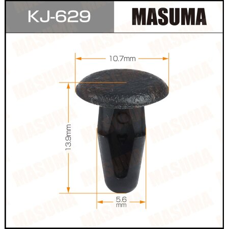 Клипса пластиковая Masuma, KJ-629