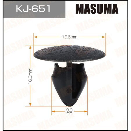 Клипса пластиковая Masuma, KJ-651