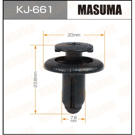 Клипса пластиковая Masuma, KJ-661