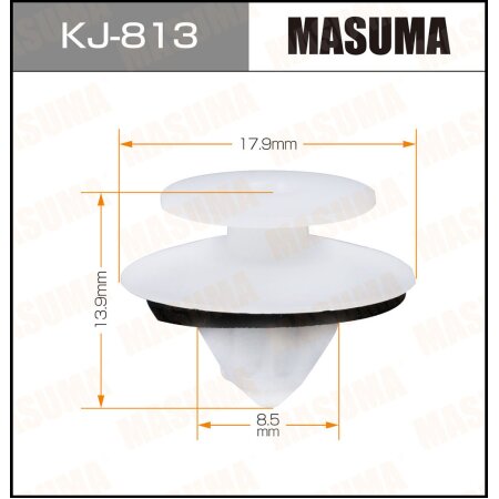 Клипса пластиковая Masuma, KJ-813