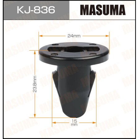 Клипса пластиковая Masuma, KJ-836