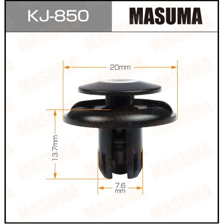 Клипса пластиковая Masuma, KJ-850
