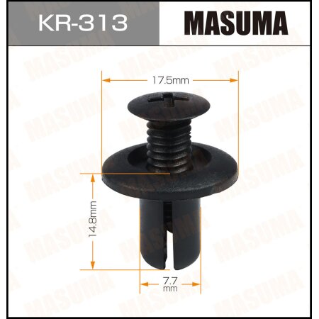 Клипса пластиковая Masuma, KR-313
