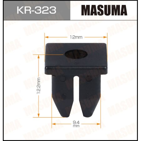 Клипса пластиковая Masuma, KR-323