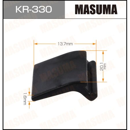 Клипса пластиковая Masuma, KR-330