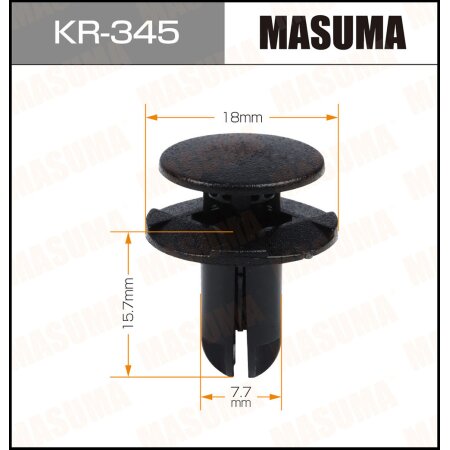Клипса пластиковая Masuma, KR-345