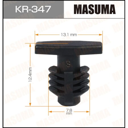 Клипса пластиковая Masuma, KR-347