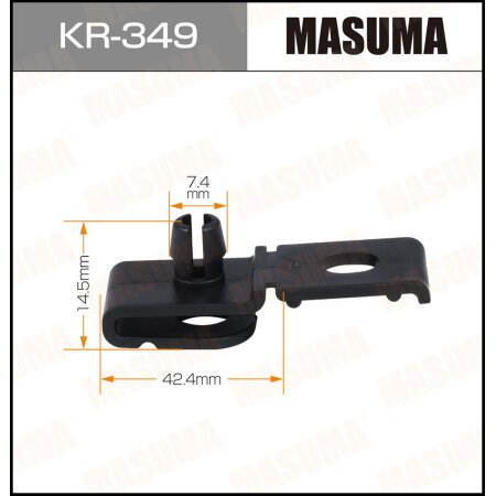 Клипса пластиковая Masuma, KR-349