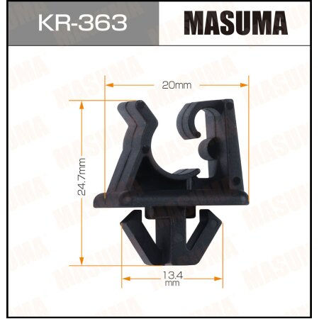 Клипса пластиковая Masuma, KR-363
