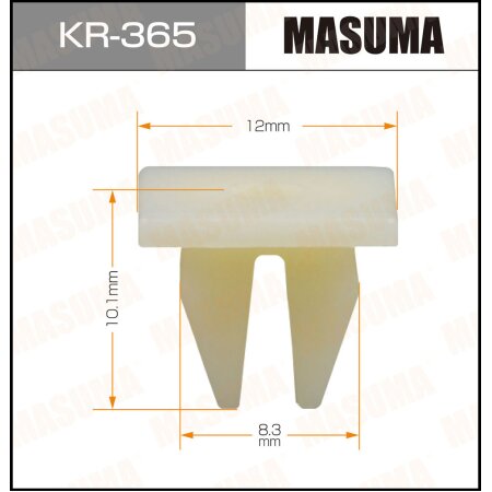 Клипса пластиковая Masuma, KR-365